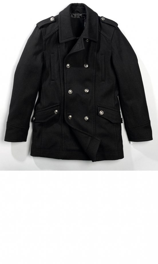 Green by Paul Costellloe at Littlewoods Military Jacket, £175