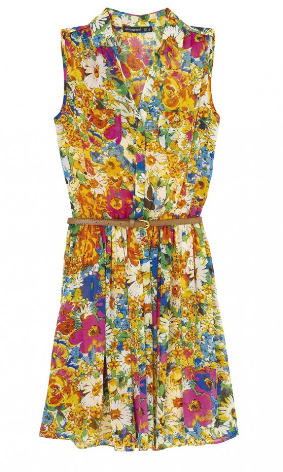 Primark Floral Belted Dress, £15 - In Store Only
