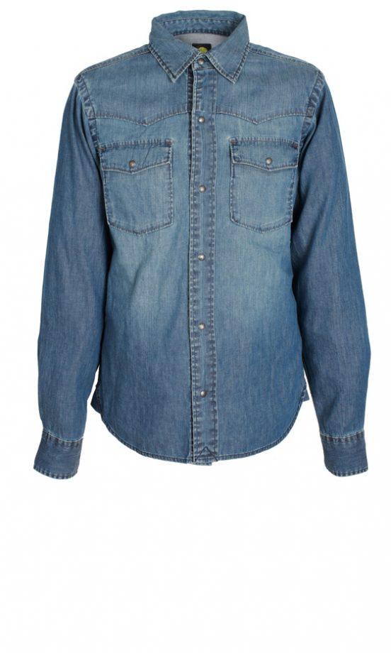 Pretty Green Denim Shirt, £125