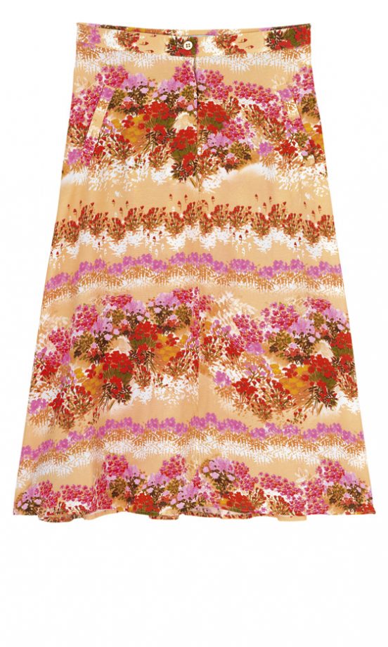 River Island Floral Skirt, £29.99 - In Store Only