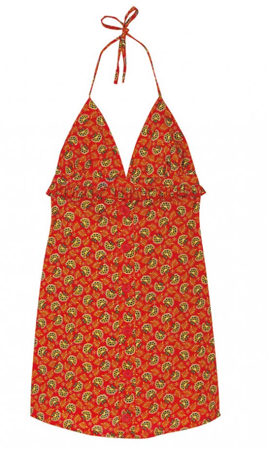 Runway Route Red Floral Halertneck Dress, £28