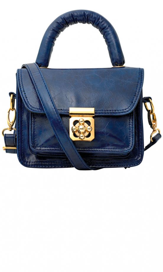 Runway Route Navy Lock Bag, £30
