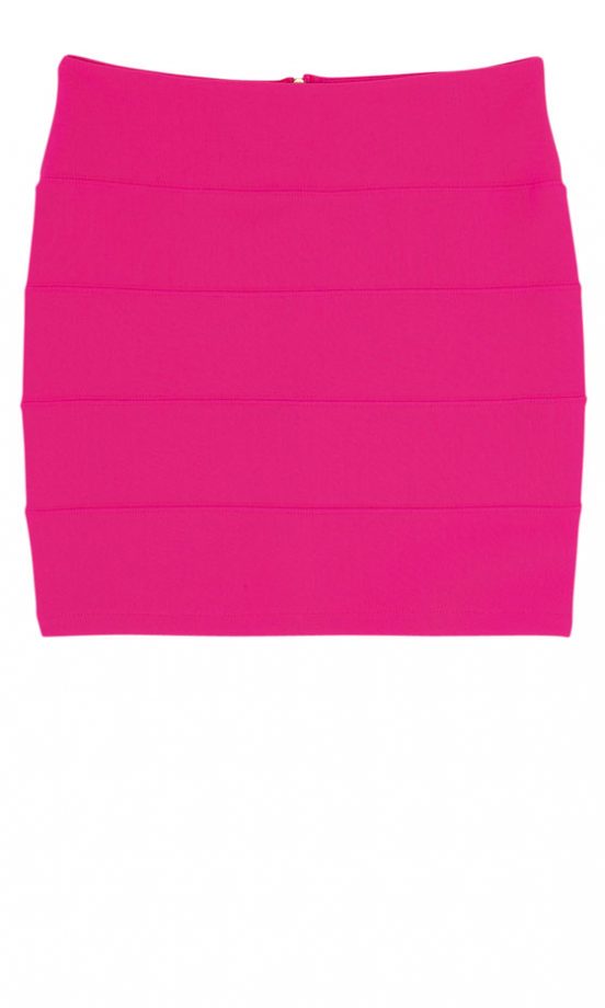 Topshop Pink Mini Skirt, £22