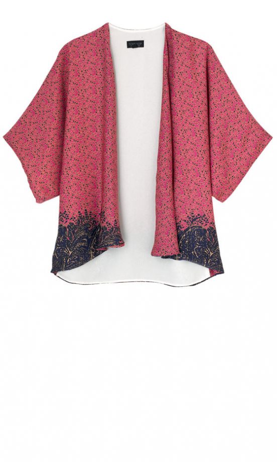 Topshop Pink Detailed Kimono, £50