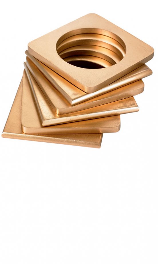 Topshop Gold Square Bangles, £12.50 - In Store Only