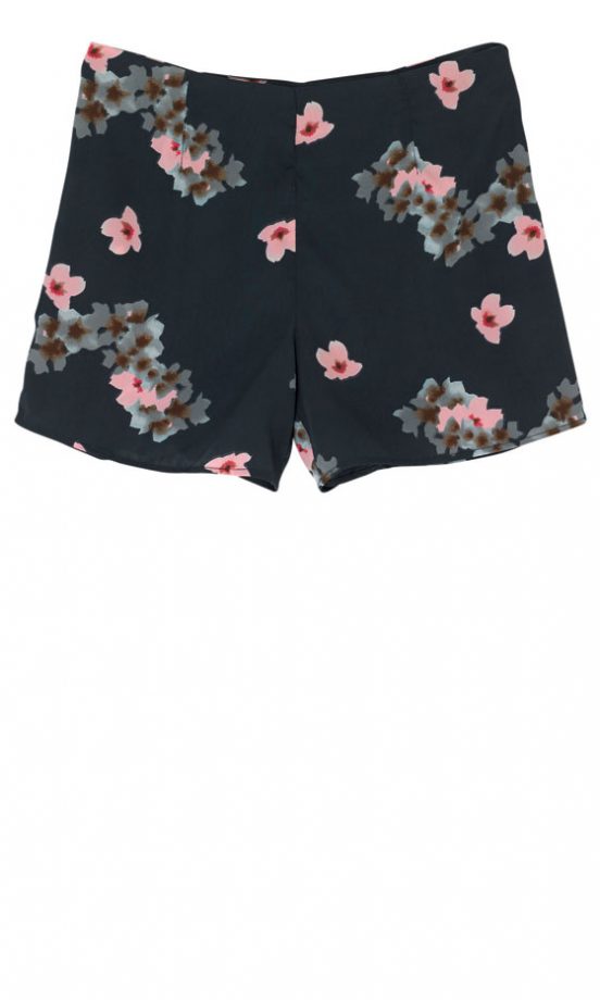 Topshop Floral Watercolour Shorts, £32