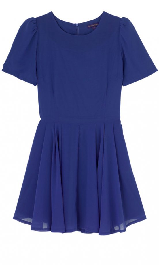 Urban Outfitters Blue Pleated Dress, £85 - In Store Only