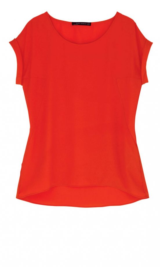 Zara Red Top, £29.99 - In Store Only