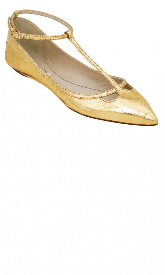 Zara Gold Shoe, £59.99 - In Store Only