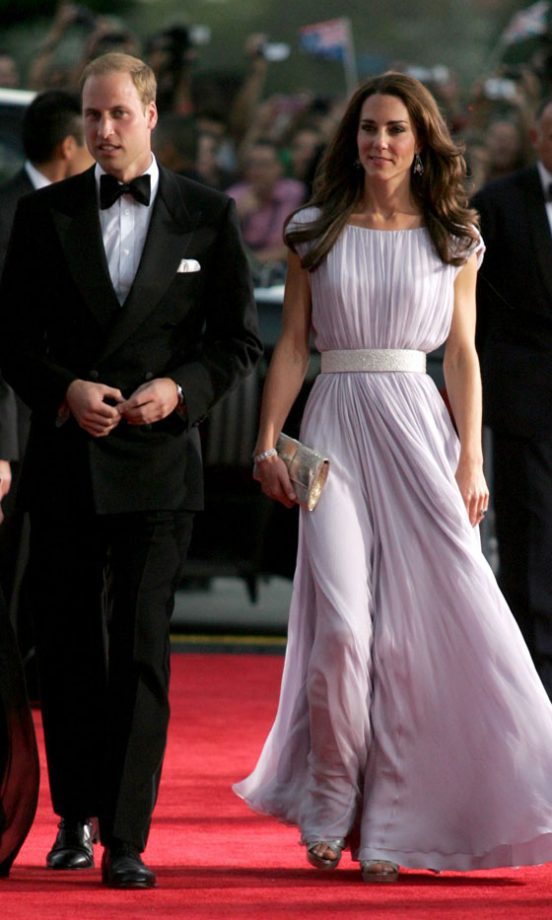 Kate Middleton And Prince William At The Bafta Brits To Watch Event In LA, 2011