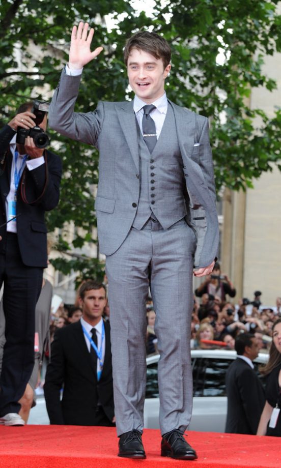 Daniel Radcliffe At The Harry Potter And The Deathly Hallows: Part 2 World Film Premiere, 2011