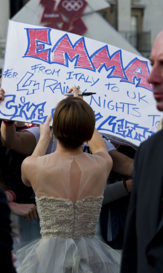 Emma Watson At The Harry Potter And The Deathly Hallows: Part 2 World Film Premiere, 2011