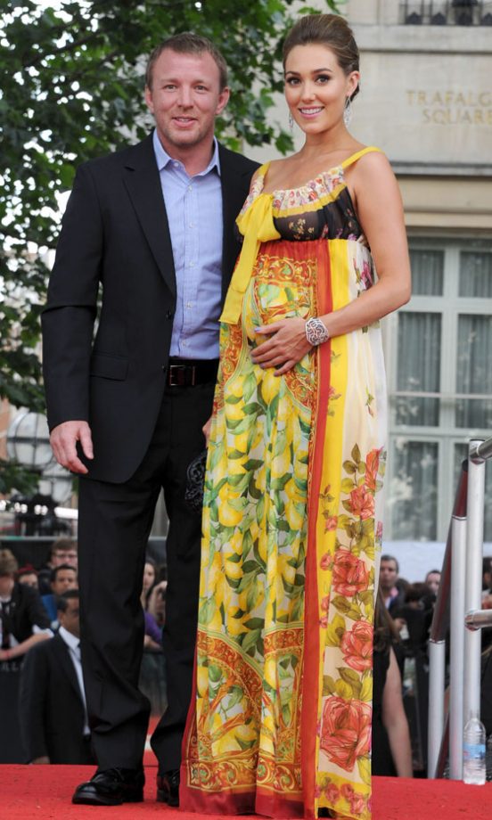 Guy Ritchie And Jacqui Ainsley At The Harry Potter And The Deathly Hallows: Part 2 World Film Premiere, 2011
