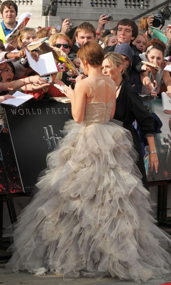 Emma Watson At The Harry Potter And The Deathly Hallows: Part 2 World Film Premiere, 2011