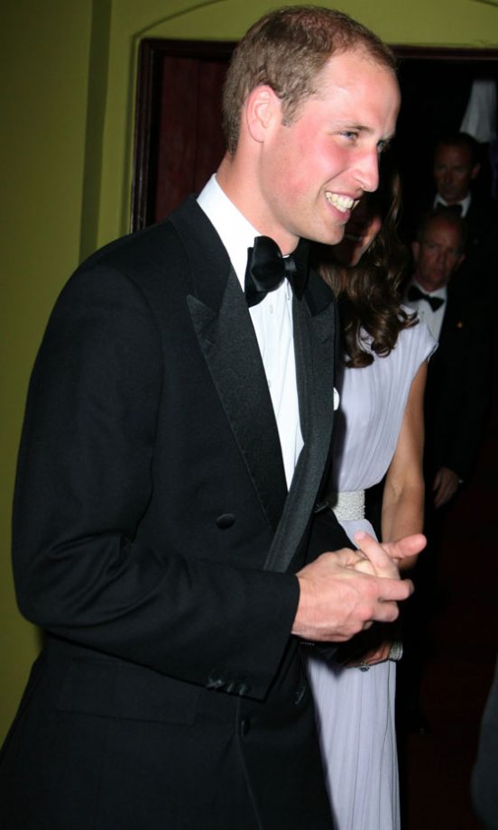 Prince William (The Duke of Cambridge) At The Bafta Brits To Watch Event In LA, 2011