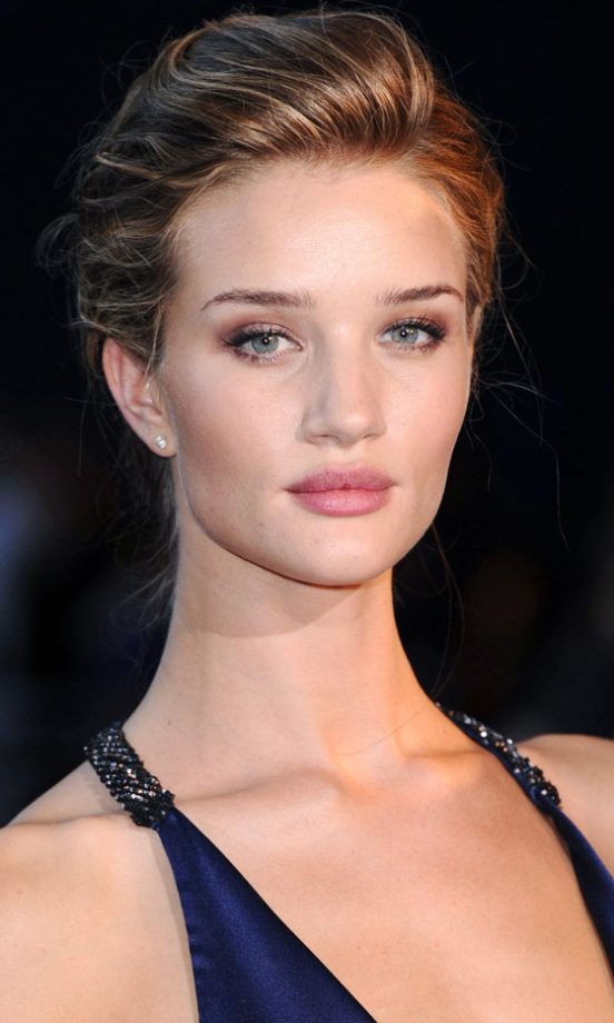 Rosie Huntington-Whitley Oozes Sex Appeal With A Volumized Bun, 2011