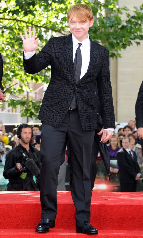 Rupert Grint At The Harry Potter And The Deathly Hallows: Part 2 World Film Premiere, 2011