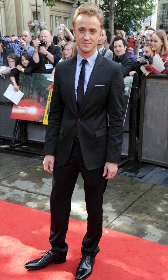 Tom Felton At The Harry Potter And The Deathly Hallows: Part 2 World Film Premiere, 2011