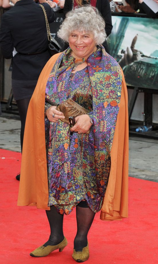 Miriam Margolyes At The Harry Potter And The Deathly Hallows: Part 2 World Film Premiere, 2011