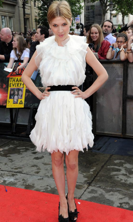 Clemence Poesy At The Harry Potter And The Deathly Hallows: Part 2 World Film Premiere, 2011
