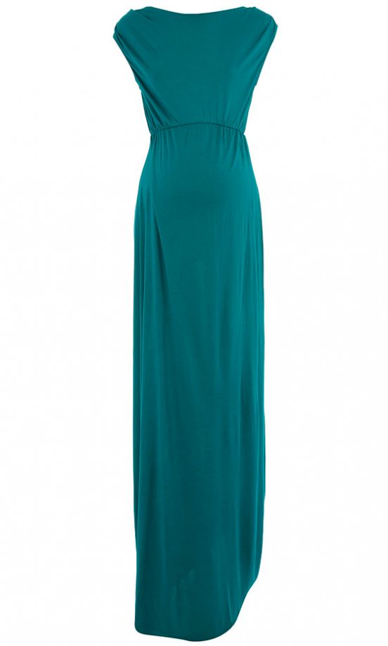 Dorothy Perkins Maternity Turquoise Maxi Dress, £32