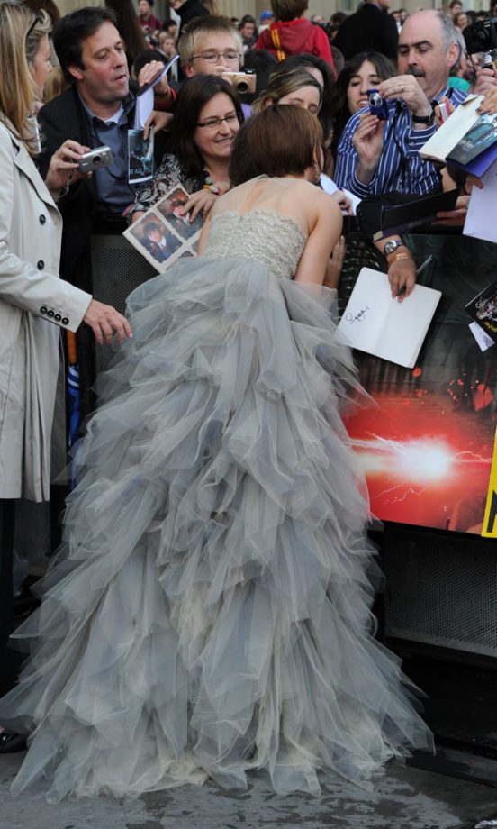 Emma Watson At The Harry Potter And The Deathly Hallows: Part 2 World Film Premiere, 2011