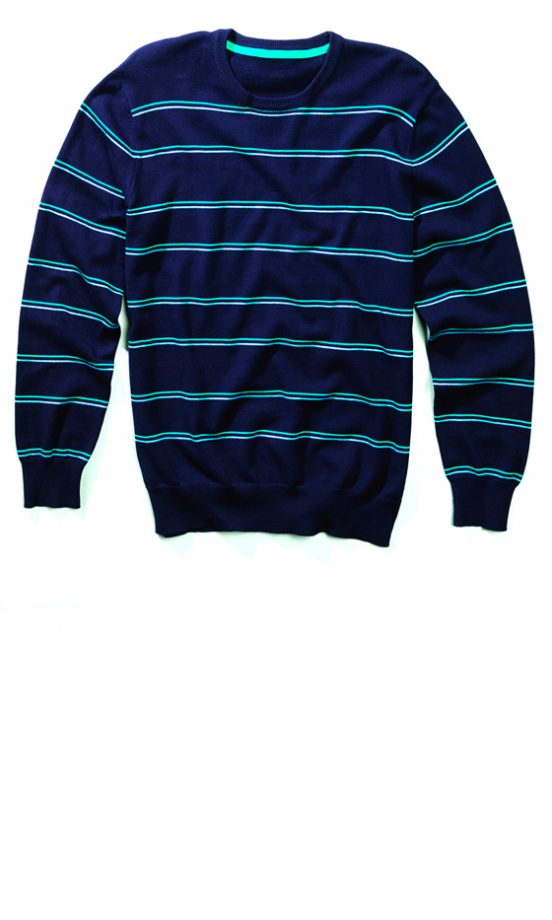 Goodsouls by Steve Jones for Very.co.uk Navy Stripe Jumper, £25