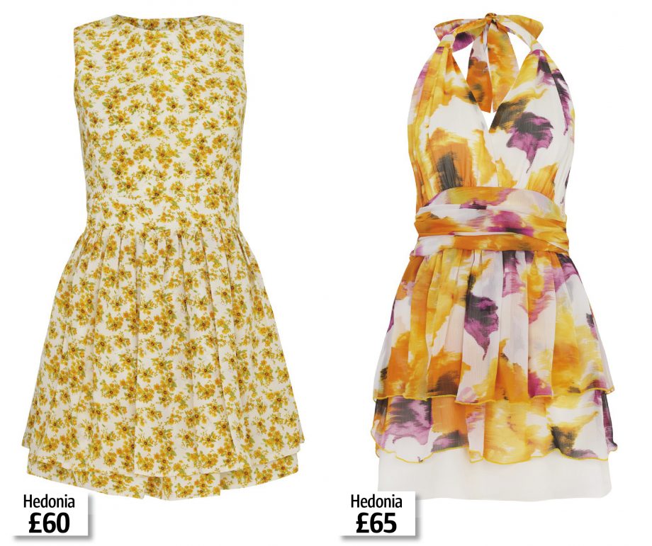 Get 10% off Hedonia summer floral dresses