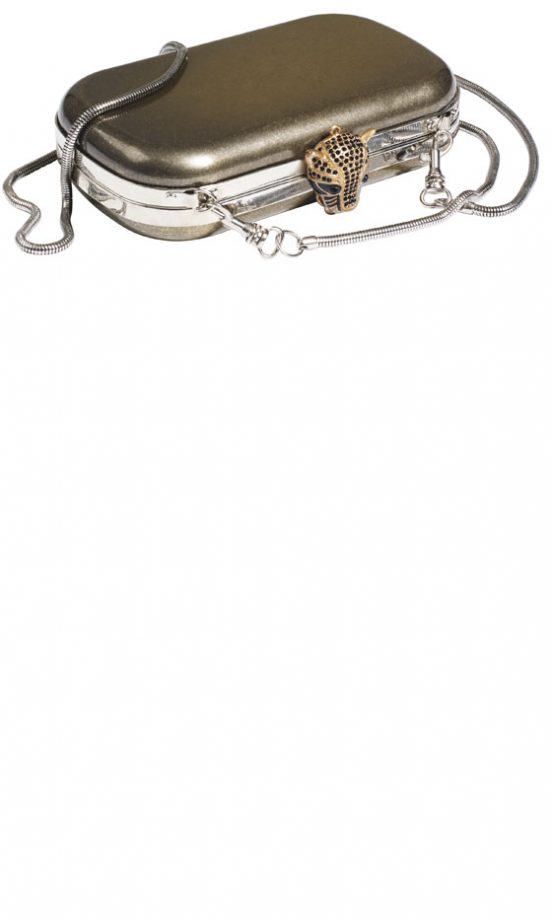 H&M Pewter Bag, £34.99 - In Store Only