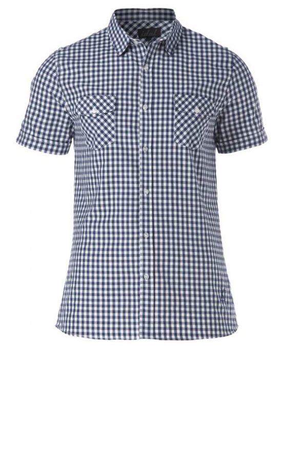 Idol at New Look Blue Gingham Shirt, £19.99