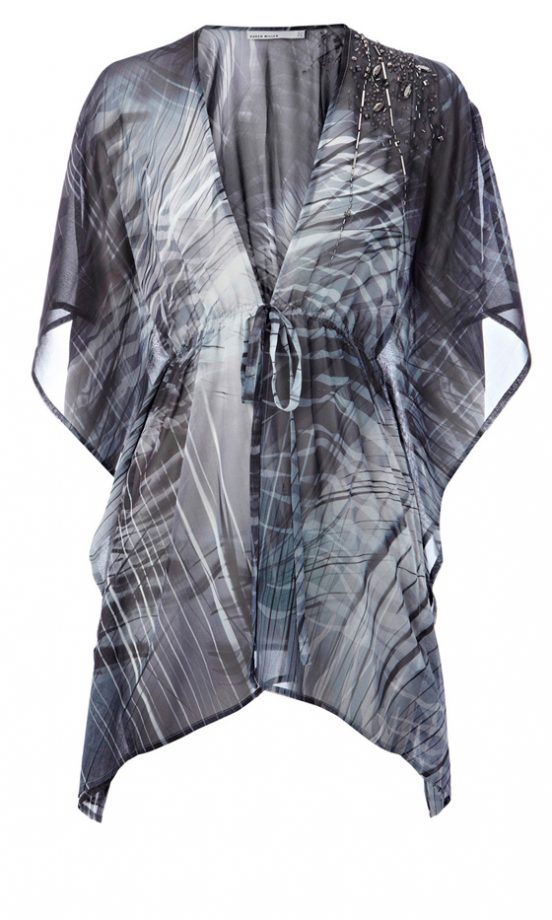 Karen Millen Printed Silk Kaftan, £125.jpg