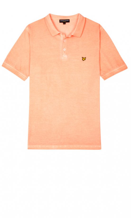 Lyle & Scott At My-Wardrobe.com Orange Polo Shirt, Was £55, Now £27