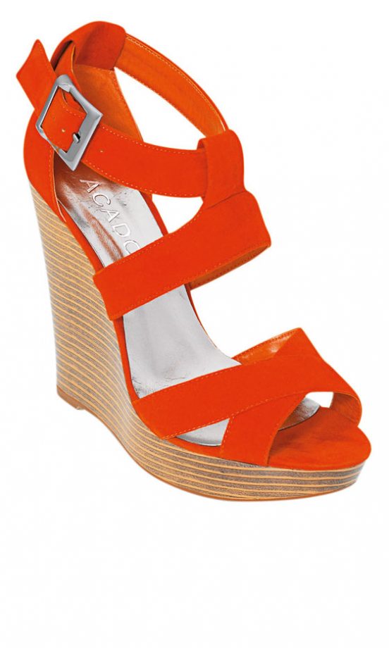 Miss Guided Red Wedge Shoe, £29.99 - Sold Out Online