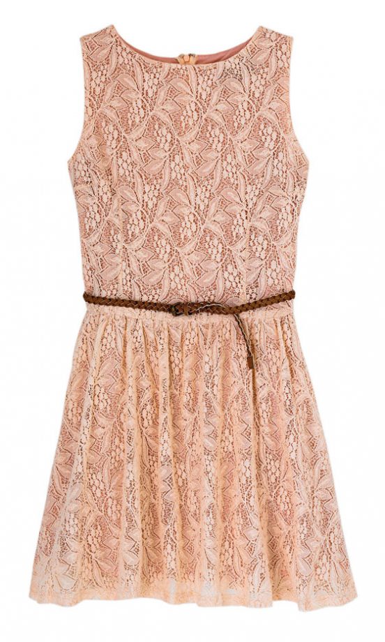 Own The Runway Nude Dress With Belt, £23.99