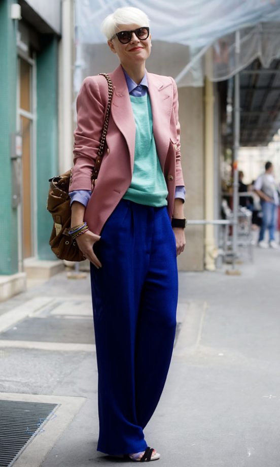 Stylist Eliza Nali Looks Chic To Attend The Azzedine Alaia Haute Couture Show In Paris