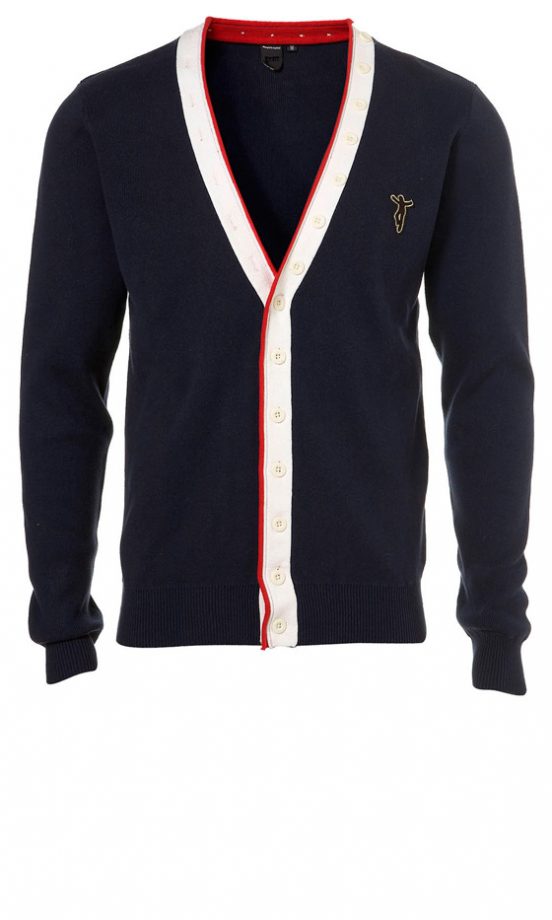 Peoples Market at Topman Navy cardigan, £70