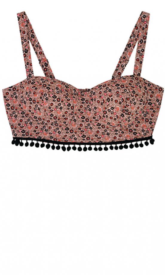 Rare Floral Crop Top, £32