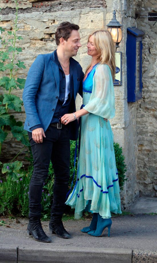 Kate Moss And Jamie Hince Look Very Much In Love Following Their Rehearsal Dinner On The Eve Of Their Wedding, 2011