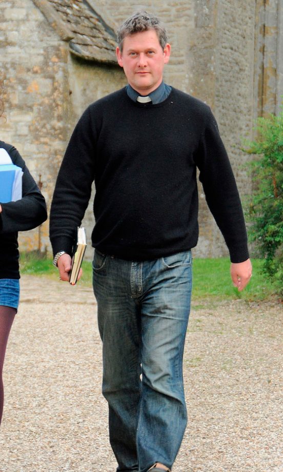 The Vicar Prepares For Kate Moss' Wedding, 2011