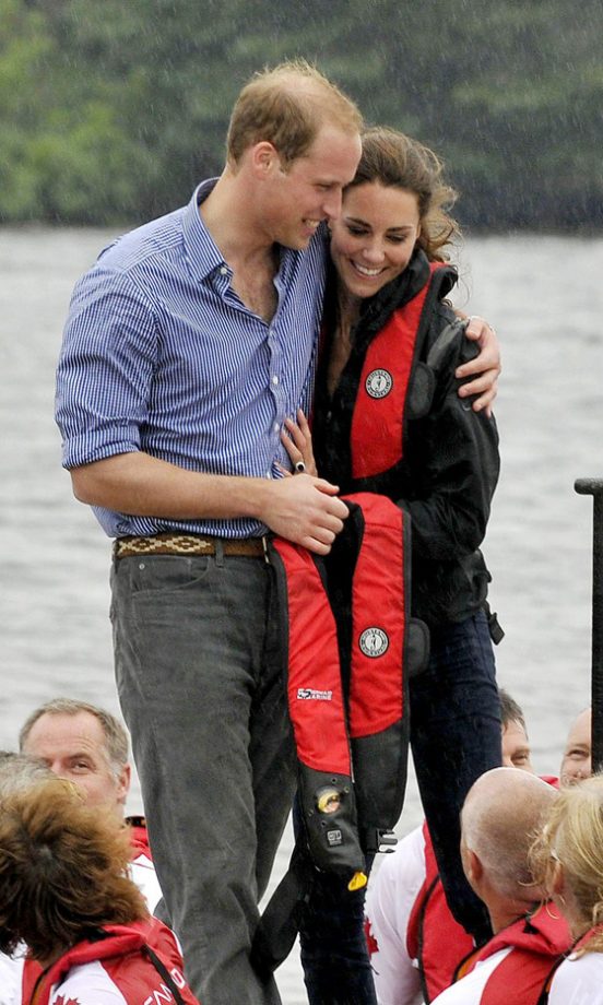 Kate Middleton And Prince William Cuddle Up In Canada, 2011