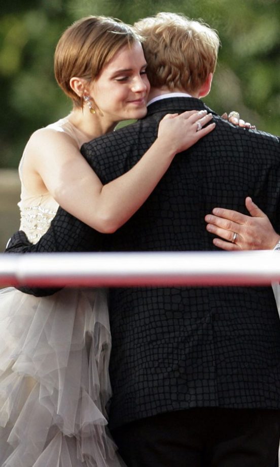 Emma Watson And Rupert Grint At The Harry Potter And The Deathly Hallows: Part 2 World Film Premiere, 2011