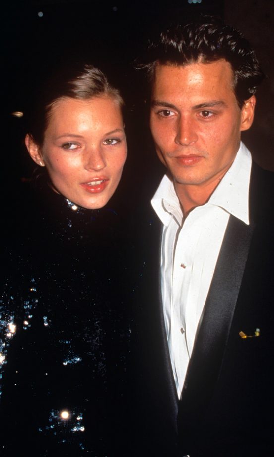 Kate Moss And Johnny Depp Made A Beautiful Couple, 1995