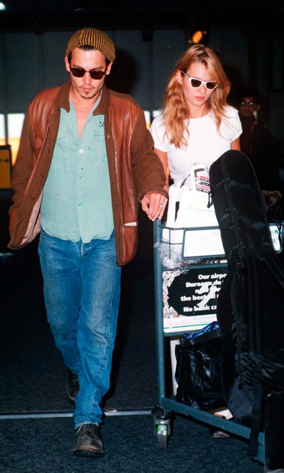 Kate Moss And Johnny Depp Were The Ultimate Jet Set Couple, 1995