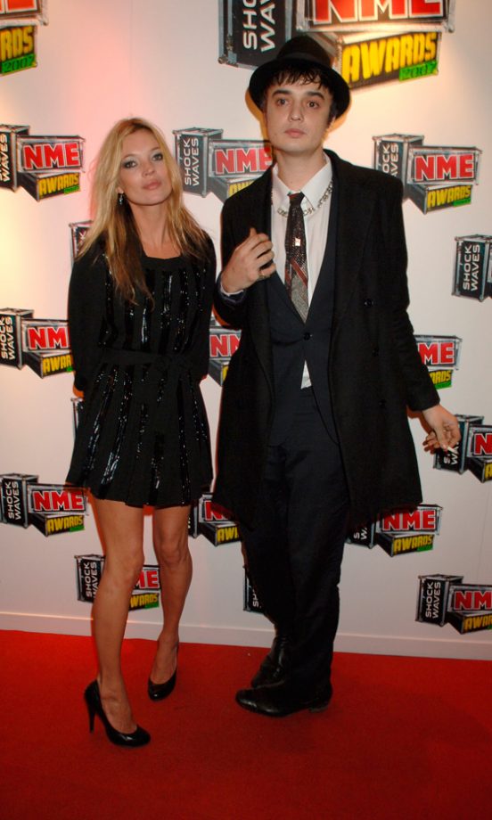 Kate Moss And Pete Doherty At The NME Awards, 2007