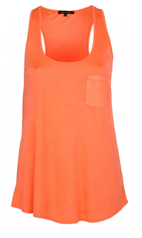 River Island Orange Vest, £19.99