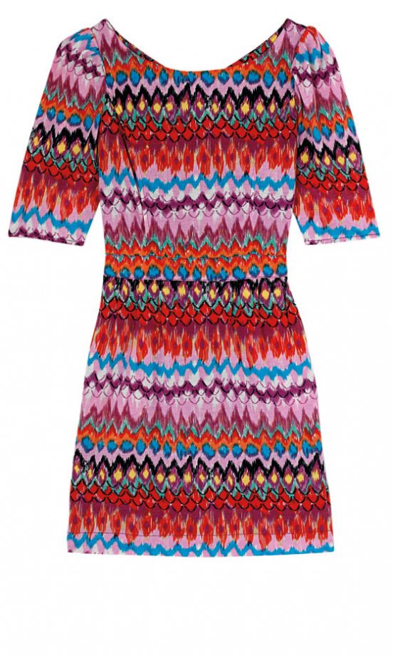 Runway Route Zig Zag Printed Dress, £50