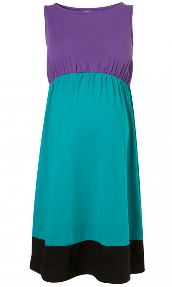 Topshop Maternity Colour Block Dress, £29