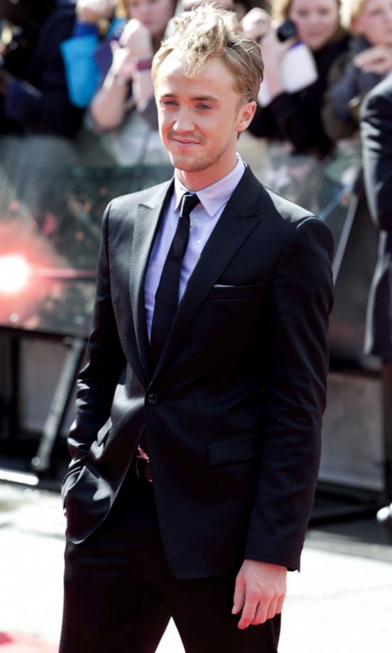Tom Felton At The Harry Potter And The Deathly Hallows: Part 2 World Film Premiere, 2011
