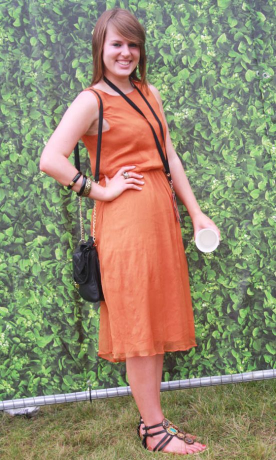 Sarah Wears A Topshop Dress With Primark Shoes