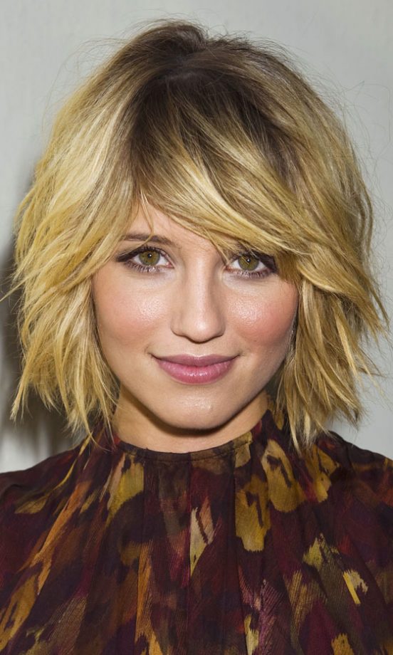 Dianna Agron Goes For A Shaggy And Sexy Bobbed Hairstyle -We Like! 2011